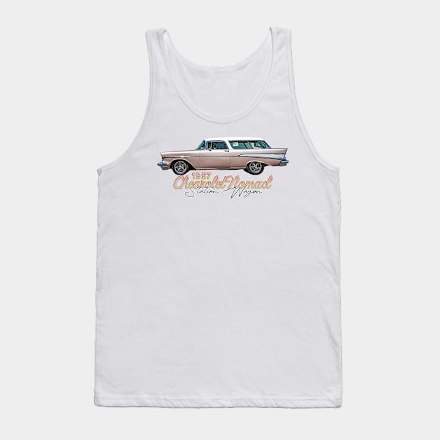 1957 Chevrolet Nomad Station Wagon Tank Top by Gestalt Imagery